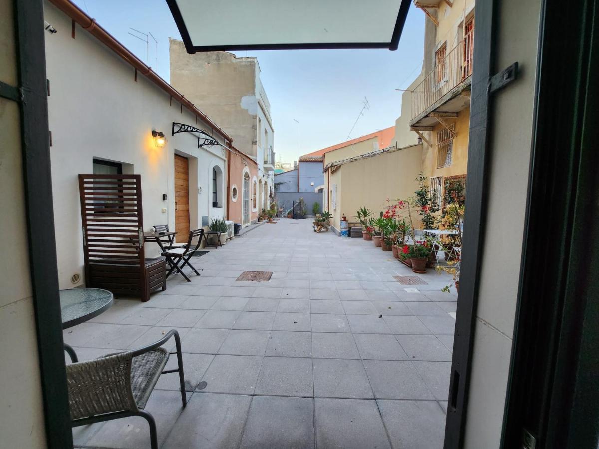 Il Cortile Della Patrona Lägenhet Syrakusa Exteriör bild